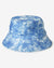 WOMEN BLUE TIE-DYE BUCKET CAP