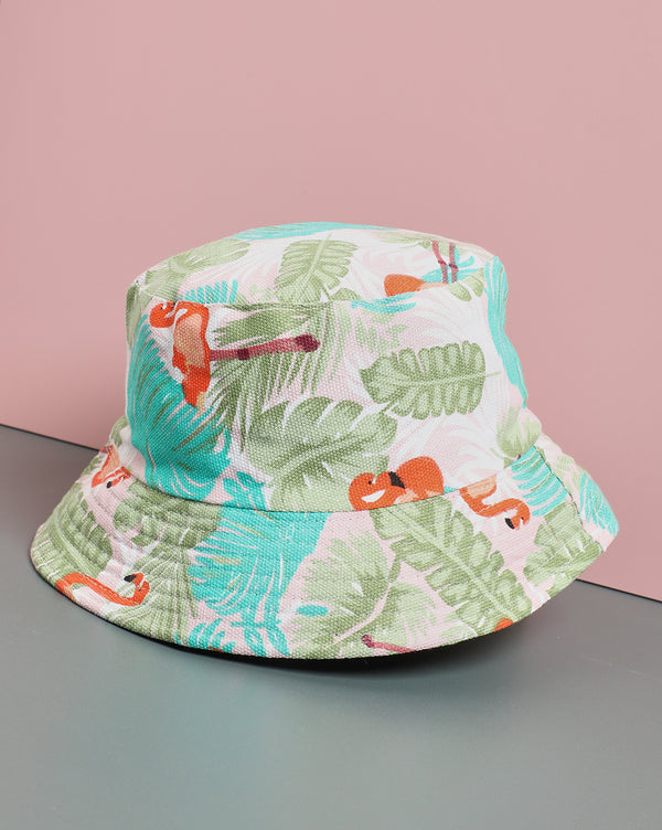 Multi Color Floral Bucket Hat