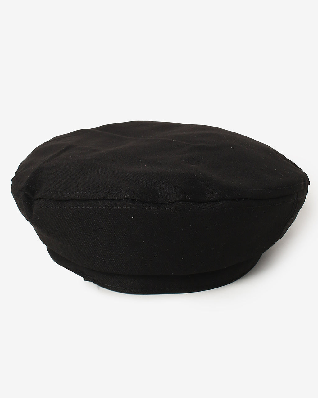WOMEN STYLISH SOLID BLACK HAT