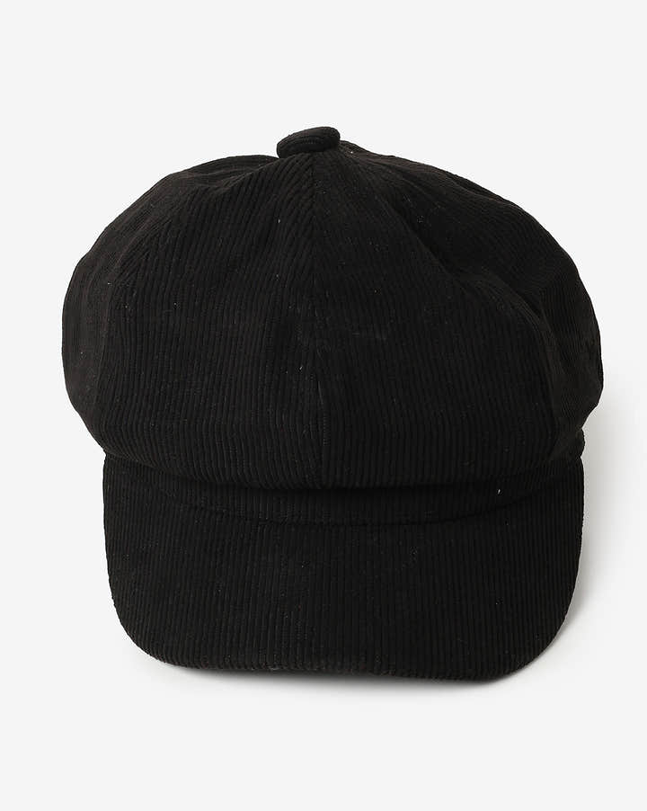 Black Vintage Newsboy Cap