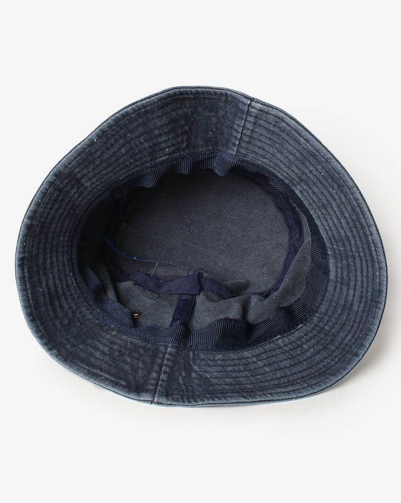 WOMEN BLUE VINTAGE BUCKET HAT