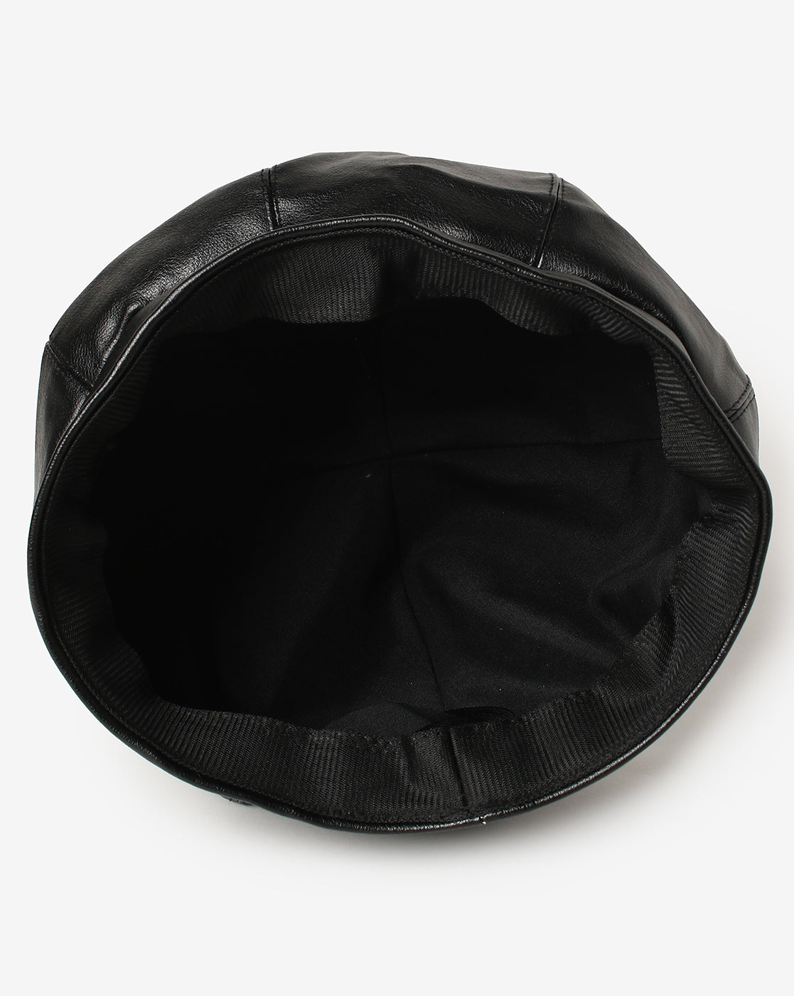 WOMEN SOLID BLACK STYLISH HAT