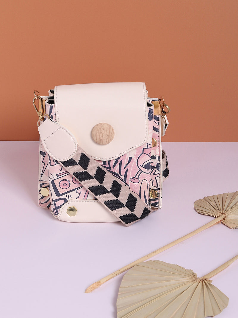 Melanie Multicolor Cross Body Bag
