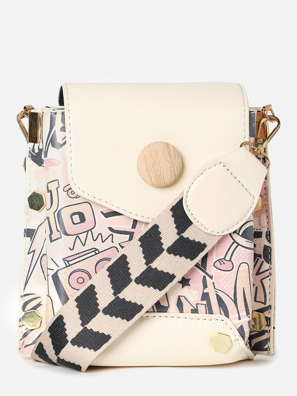 Melanie Multicolor Cross Body Bag