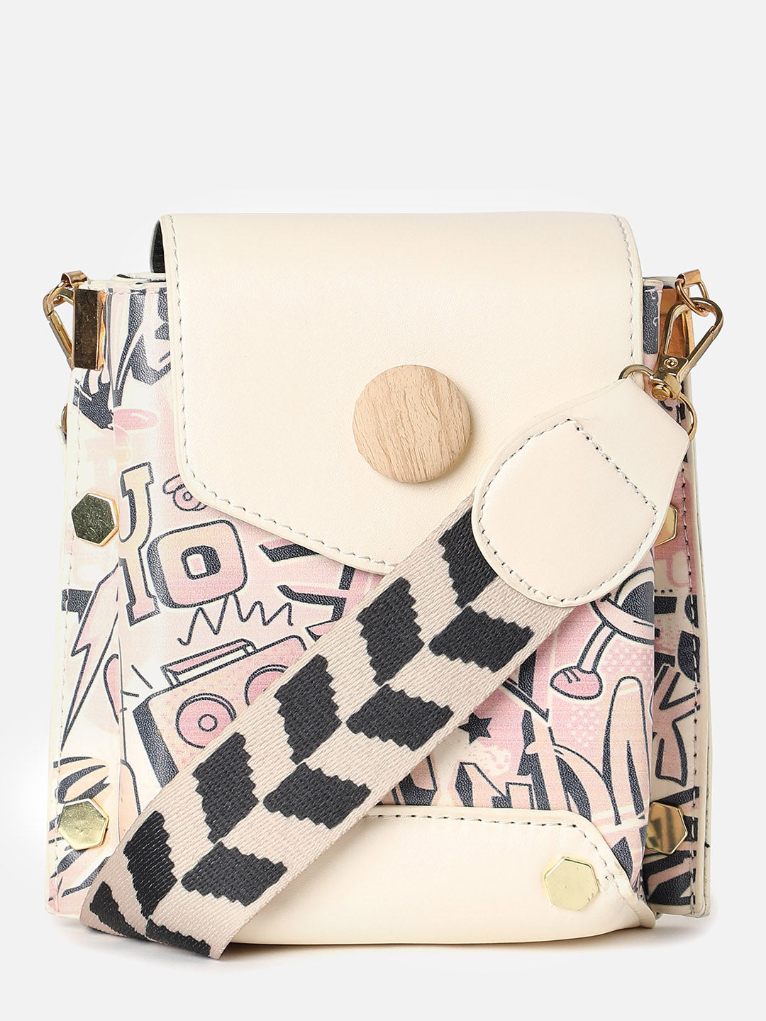 Melanie Multicolor Cross Body Bag