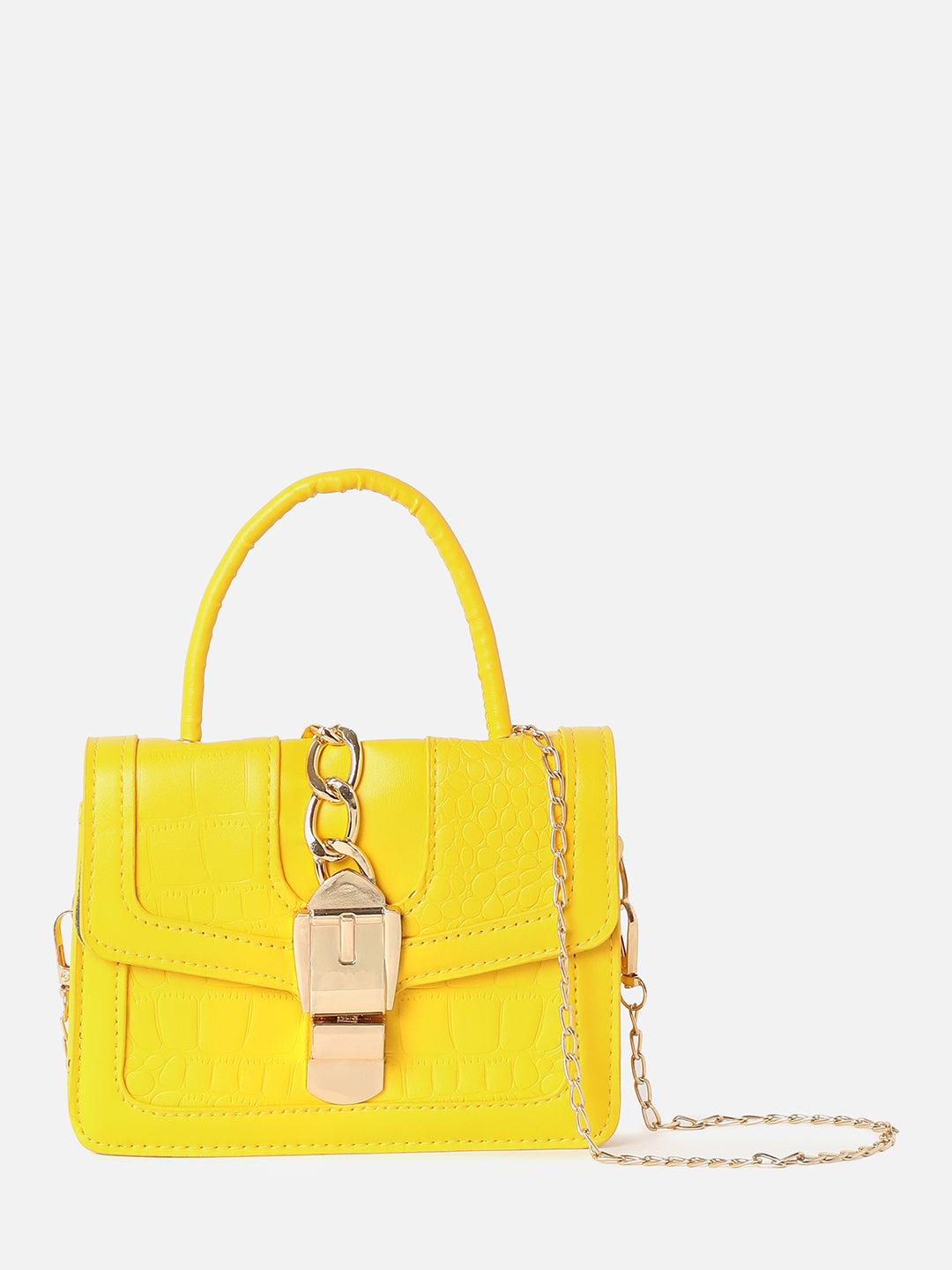 Radiant Reverie Yellow Mini Bag