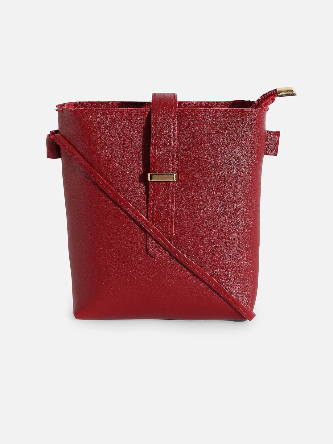 Daisy Maroon Cross Body Bag