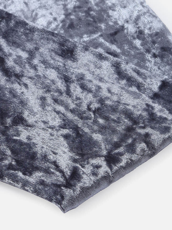 Velvet Calf-Length Socks