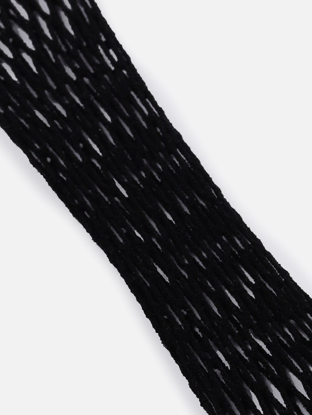 Black Fishnet Ankle Length Socks