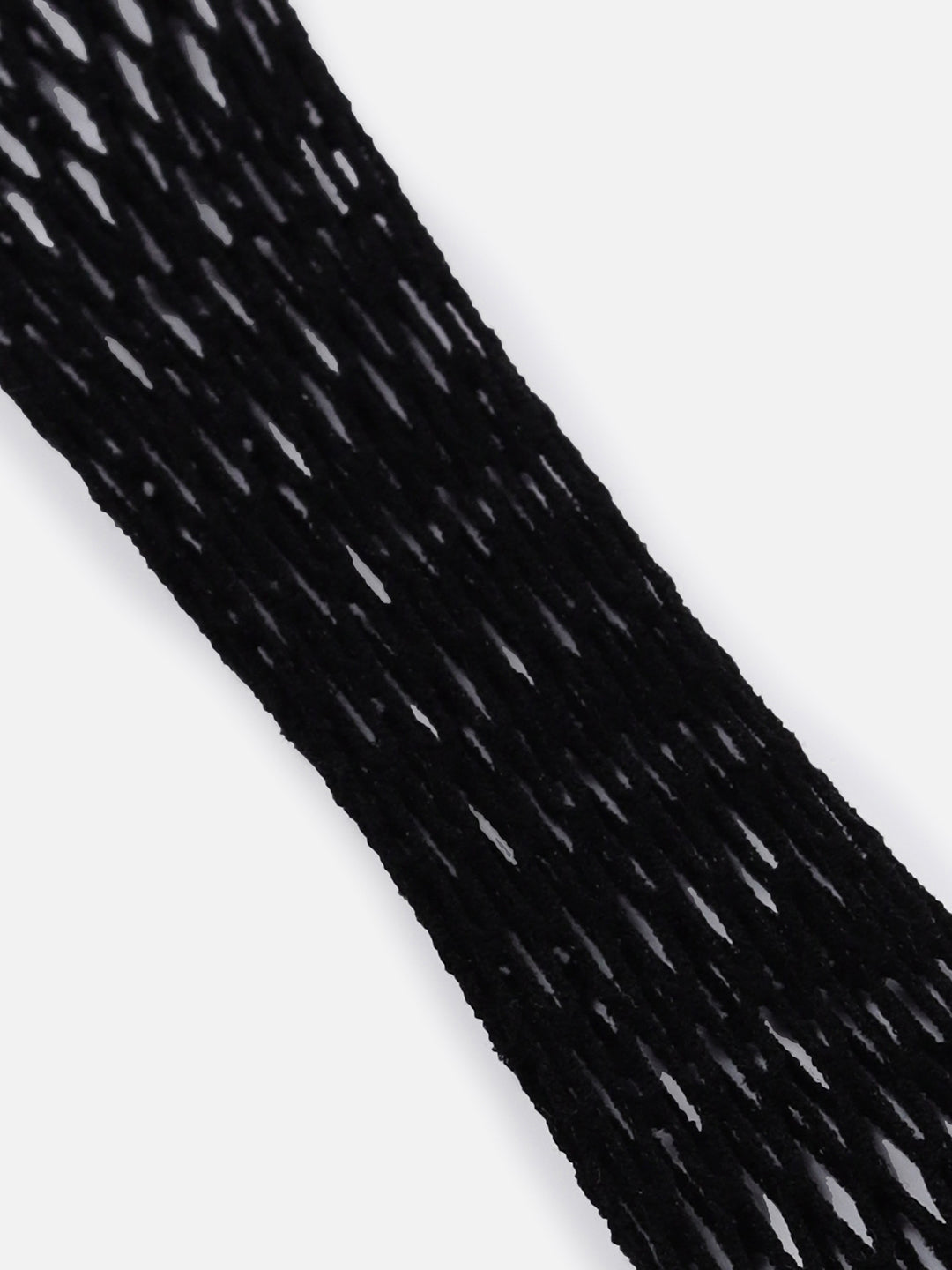 Black Fishnet Ankle Length Socks