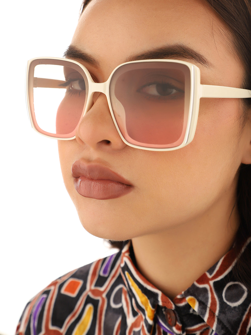 Brown Lens Oversized Sunglass