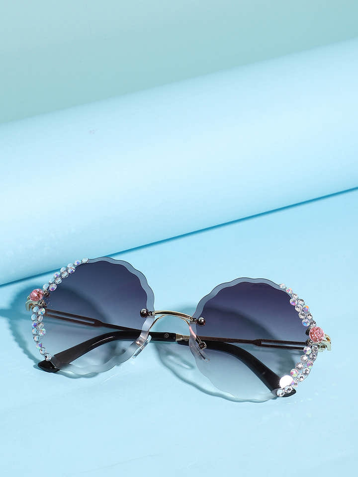 Brown Round Sunglass