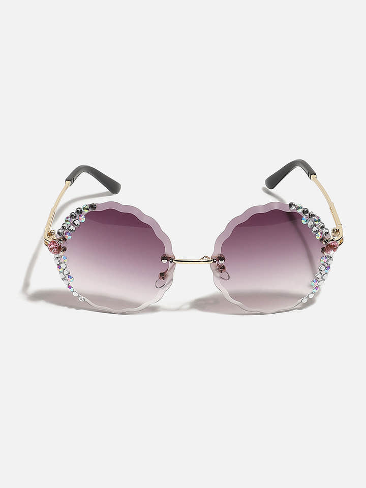 Brown Round Sunglass
