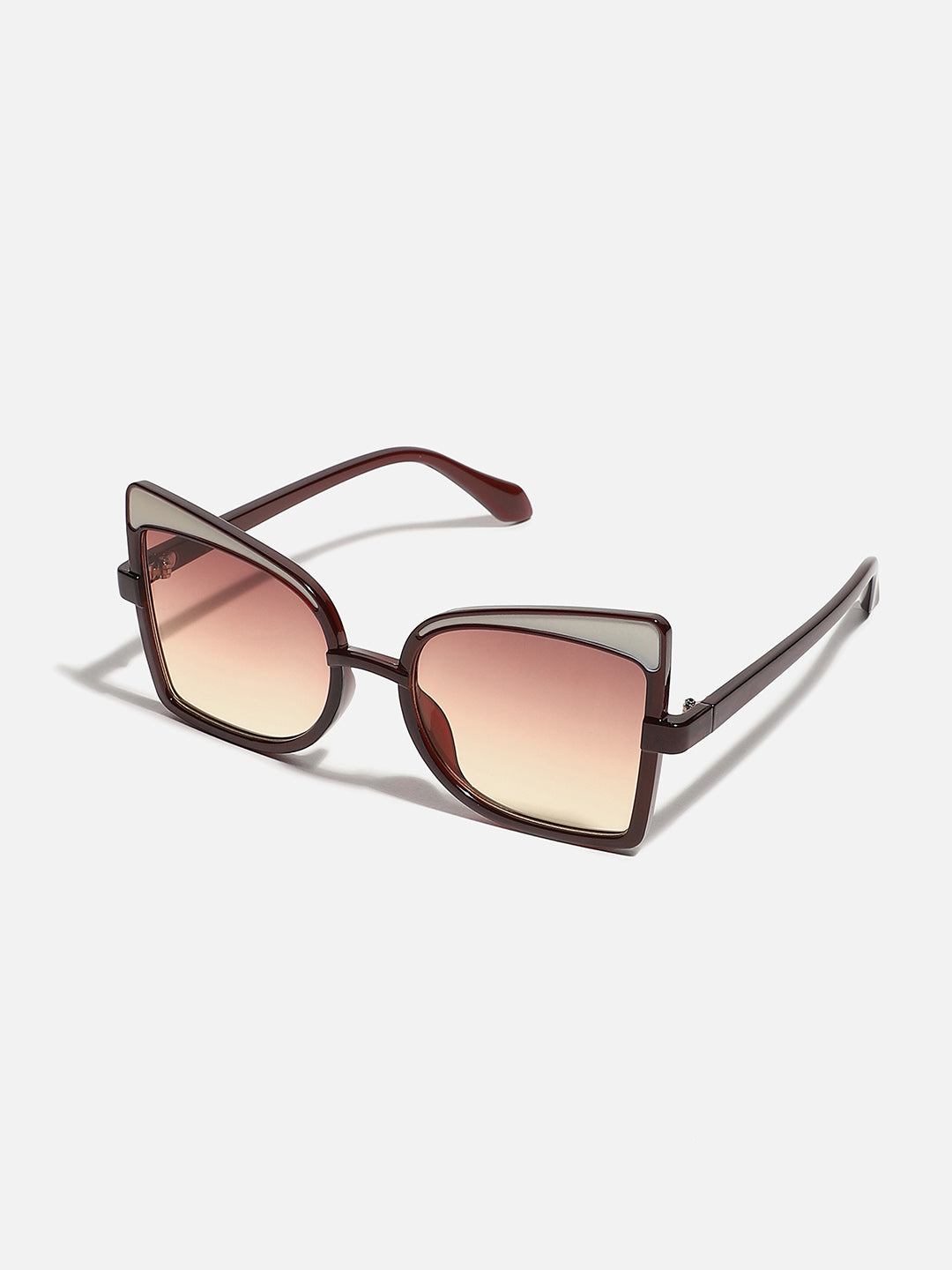 Brown Oversized Sunglass