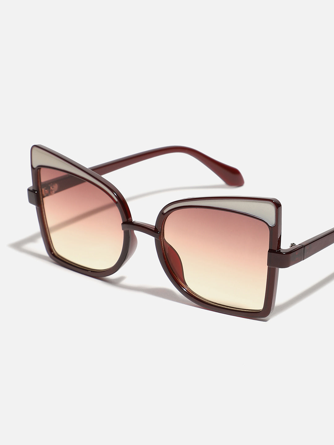 BROWN OVERSIZED SUNGLASS