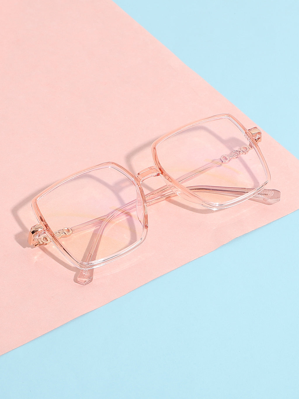 Gold Oversized Sunglass