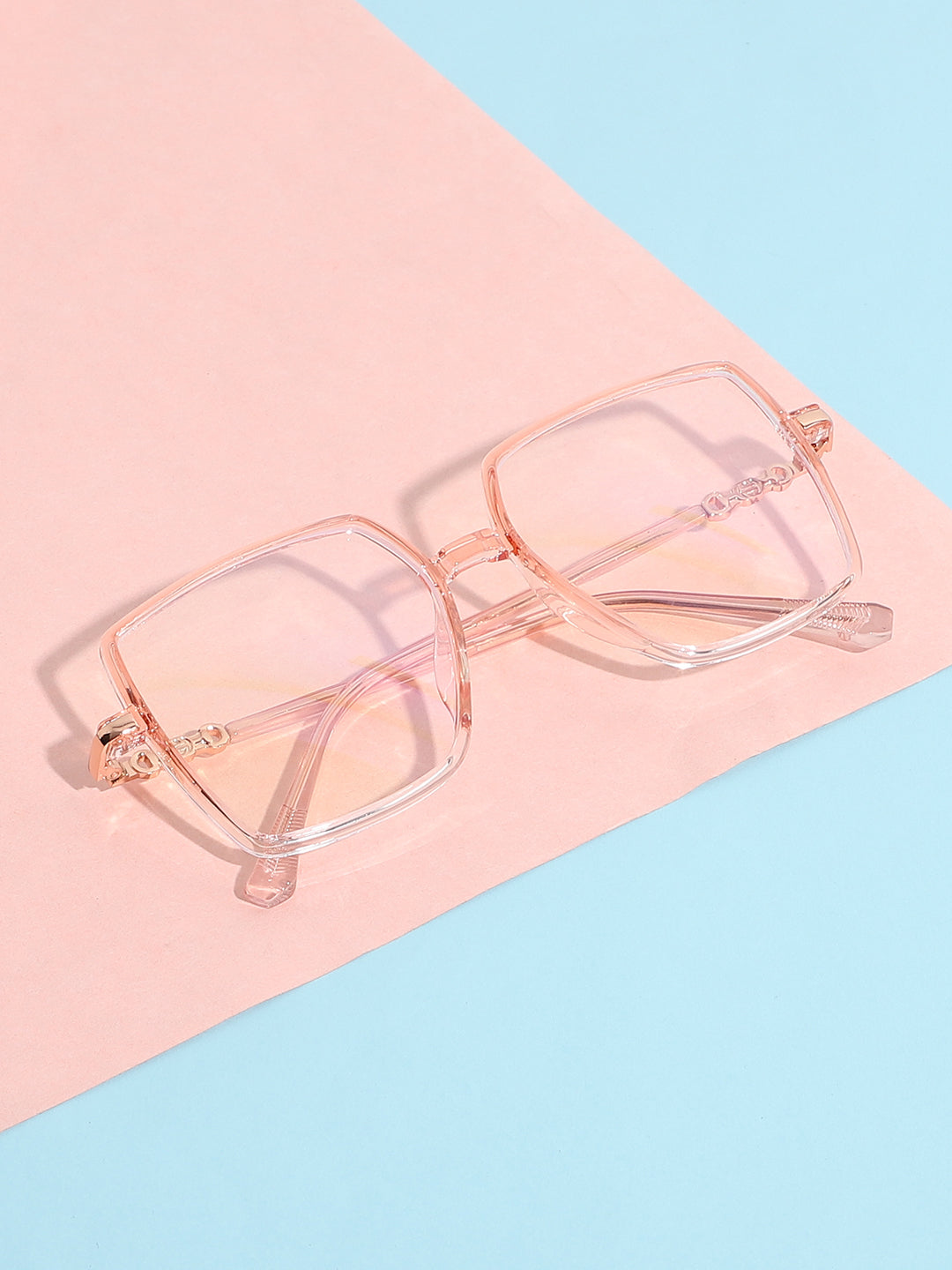 Gold Oversized Sunglass