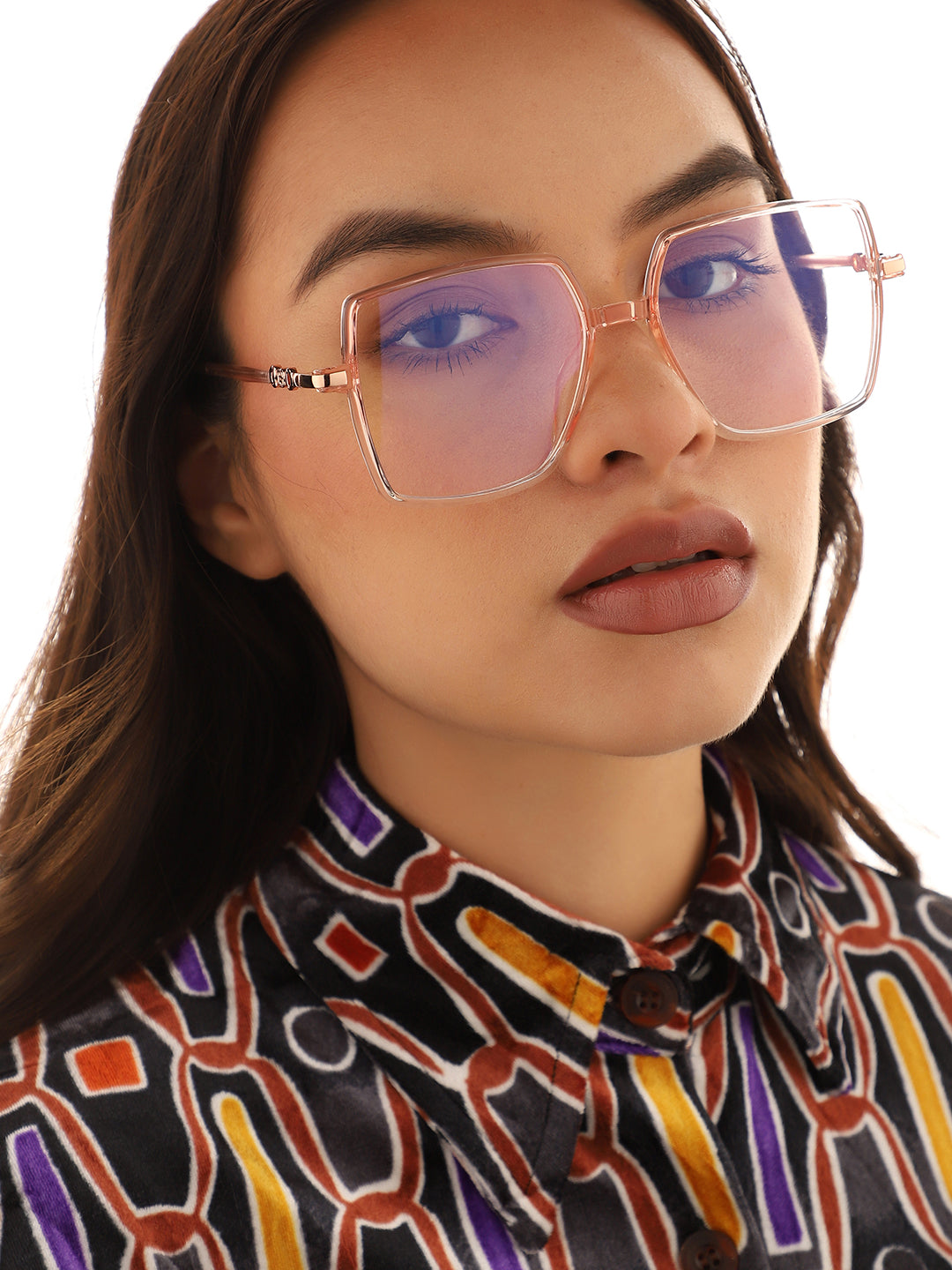 Gold Oversized Sunglass