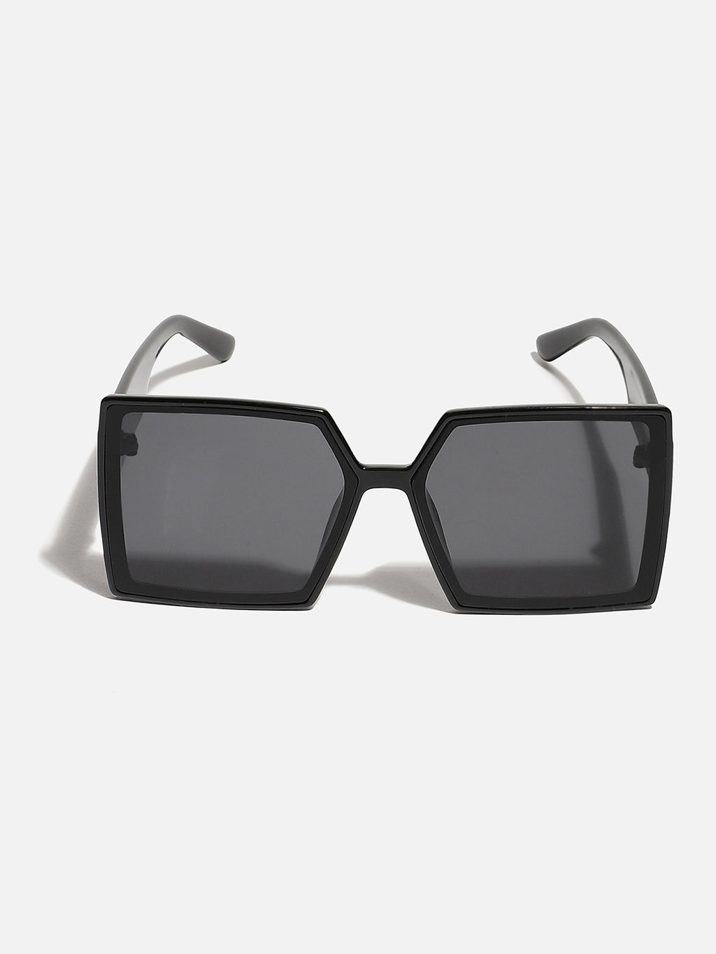 Tinted Lens Black Frame Oversized Sunglass