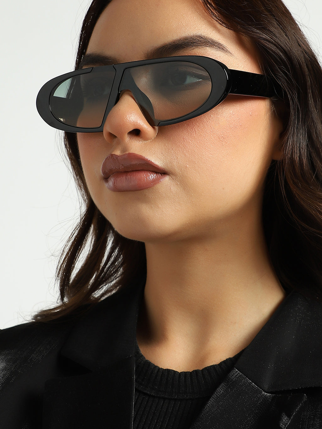 Black Oversized Sunglass