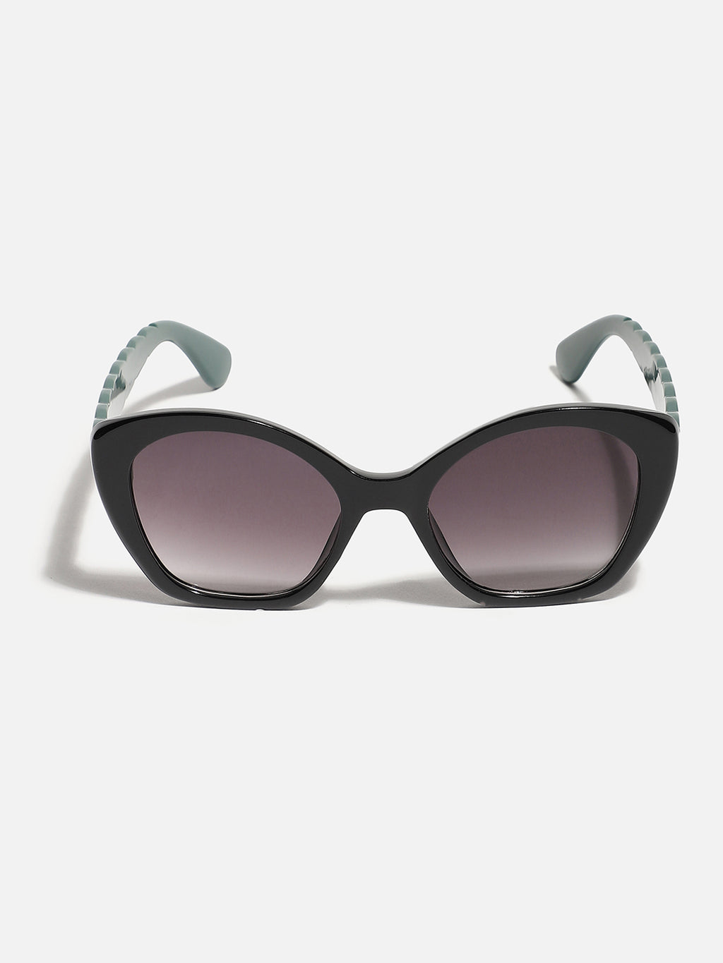 Tinted Lens Black Frame Oversized Sunglass