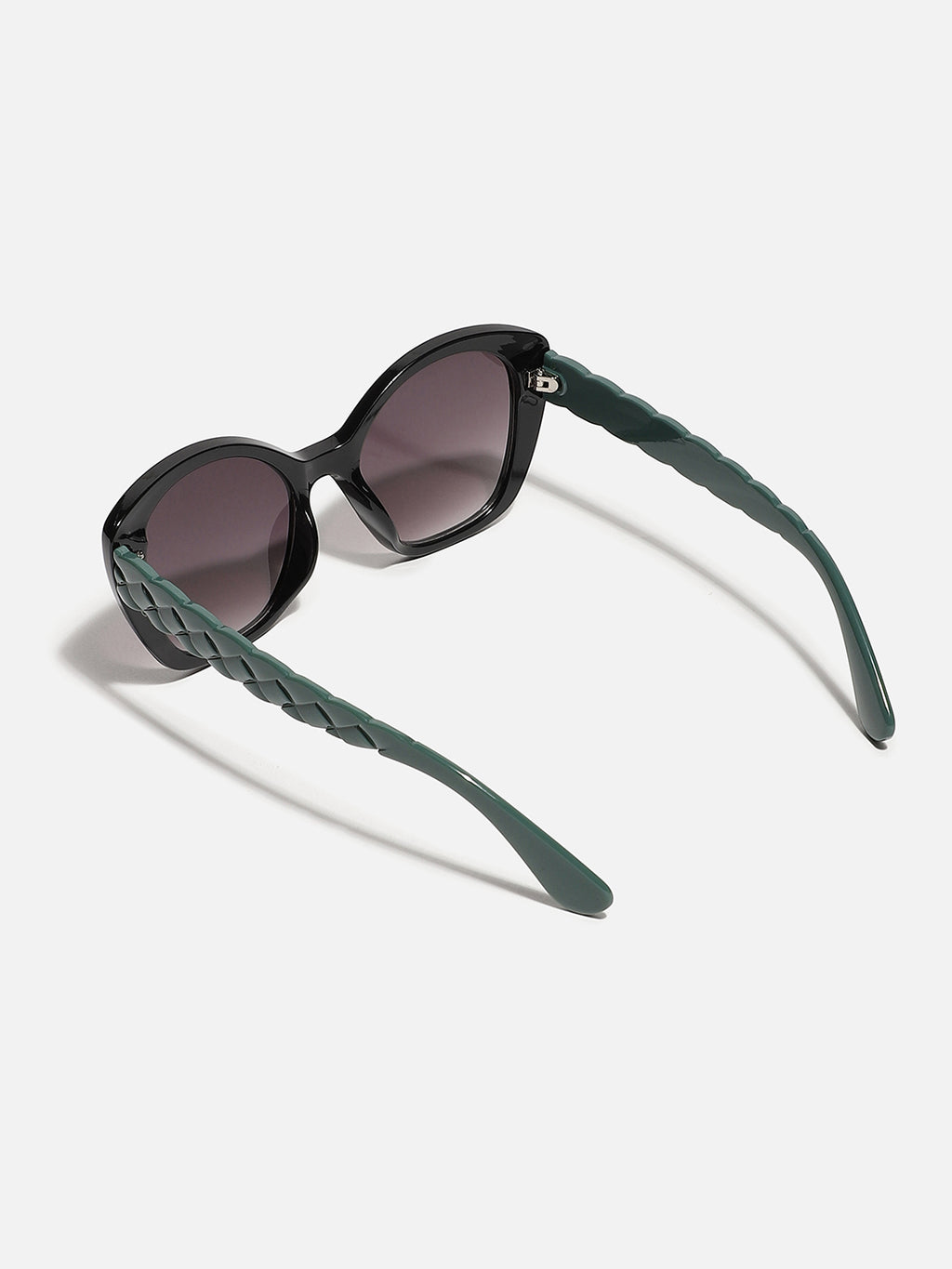 Tinted Lens Black Frame Oversized Sunglasses
