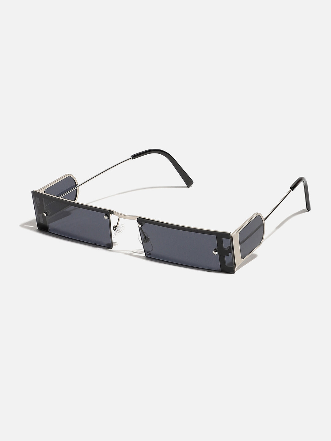 Black Rectangular Sunglass