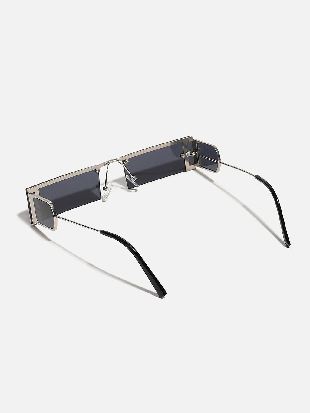 Black Rectangular Sunglass