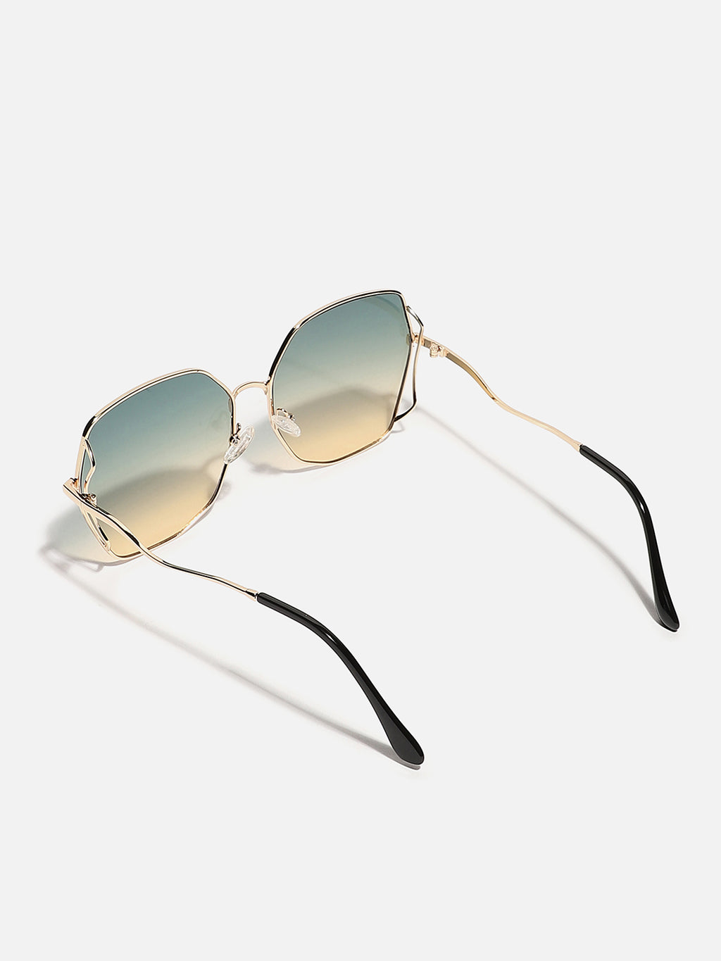 Gold Oversized Sunglass