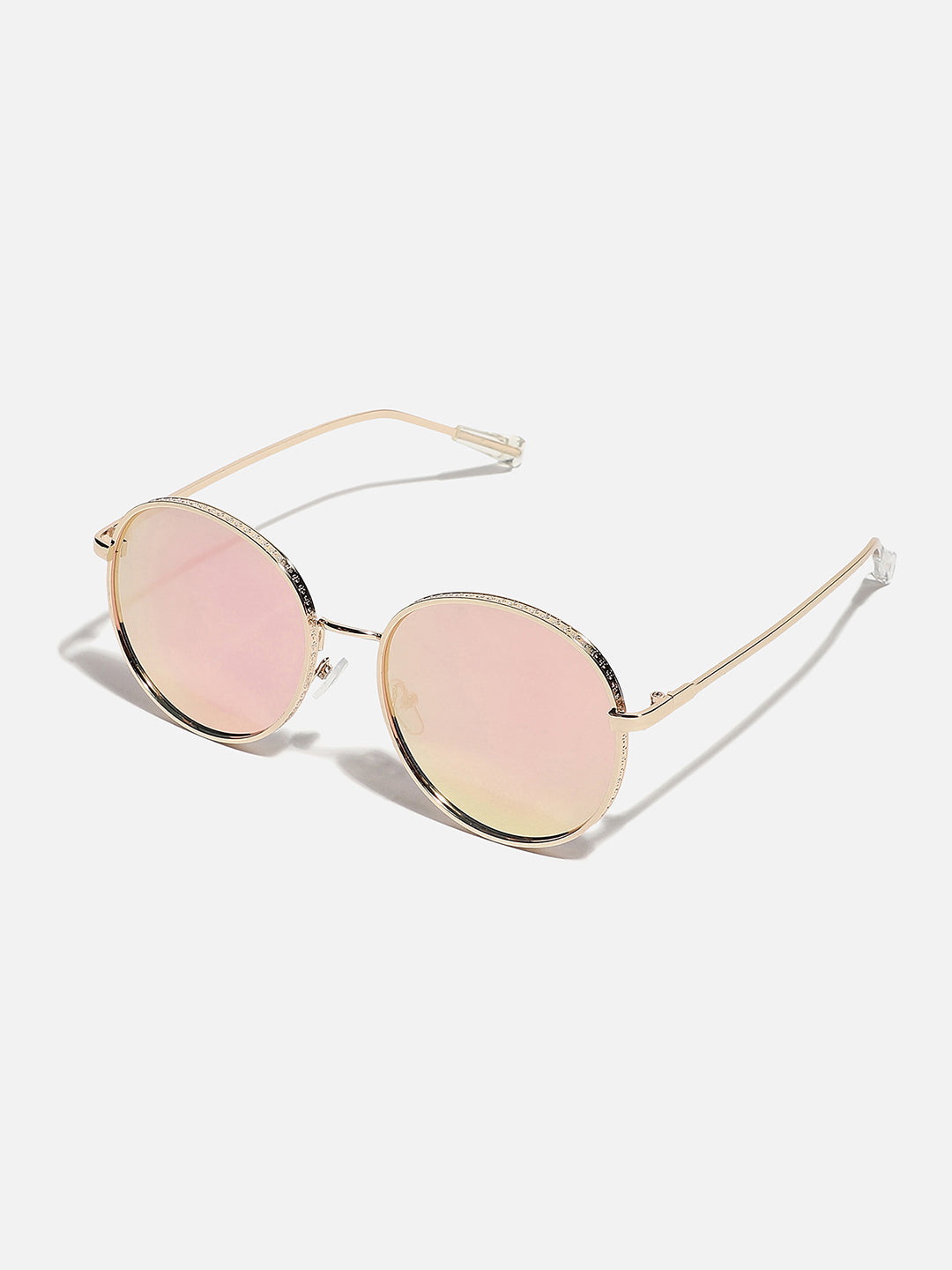 Gold Round Sunglass
