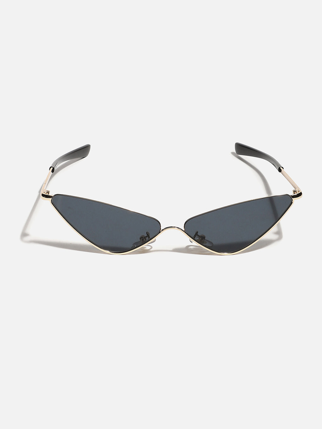 Gold Frame Tinted Lens Cat Eye Sunglass