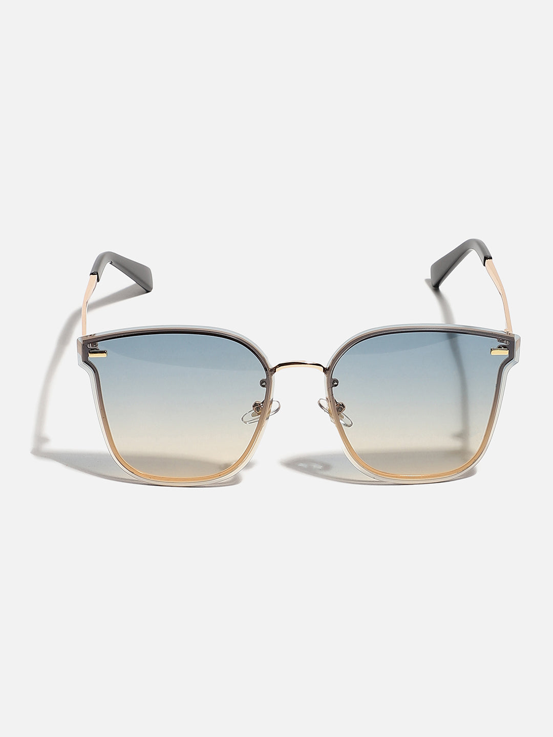 Gold Wayfarer Sunglass