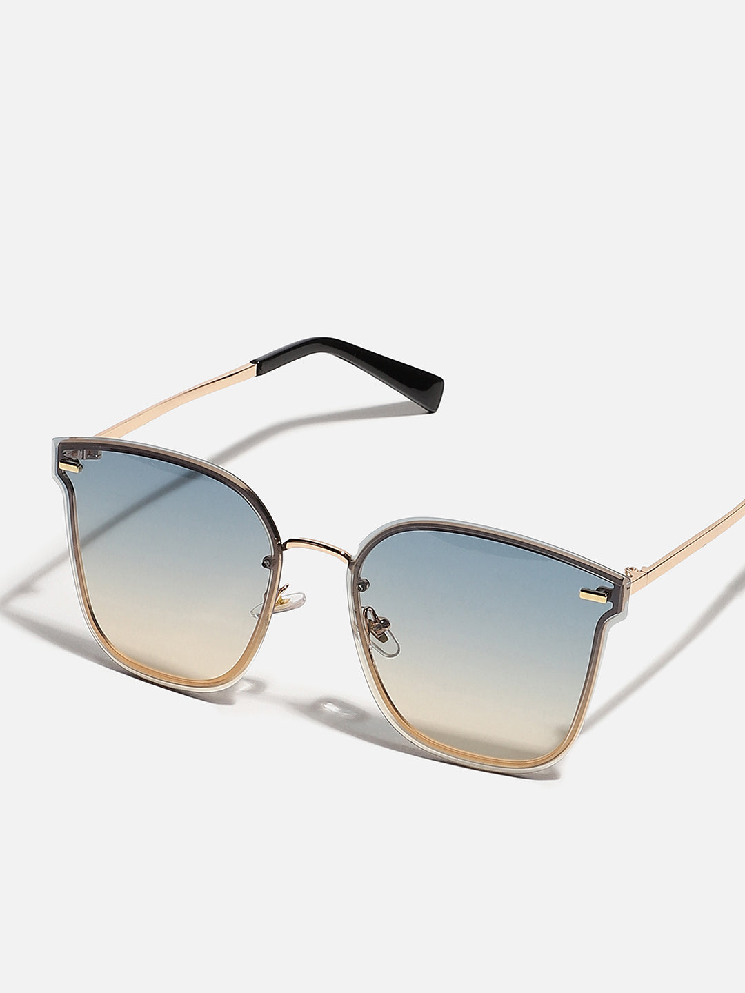 GOLD WAYFARER SUNGLASS