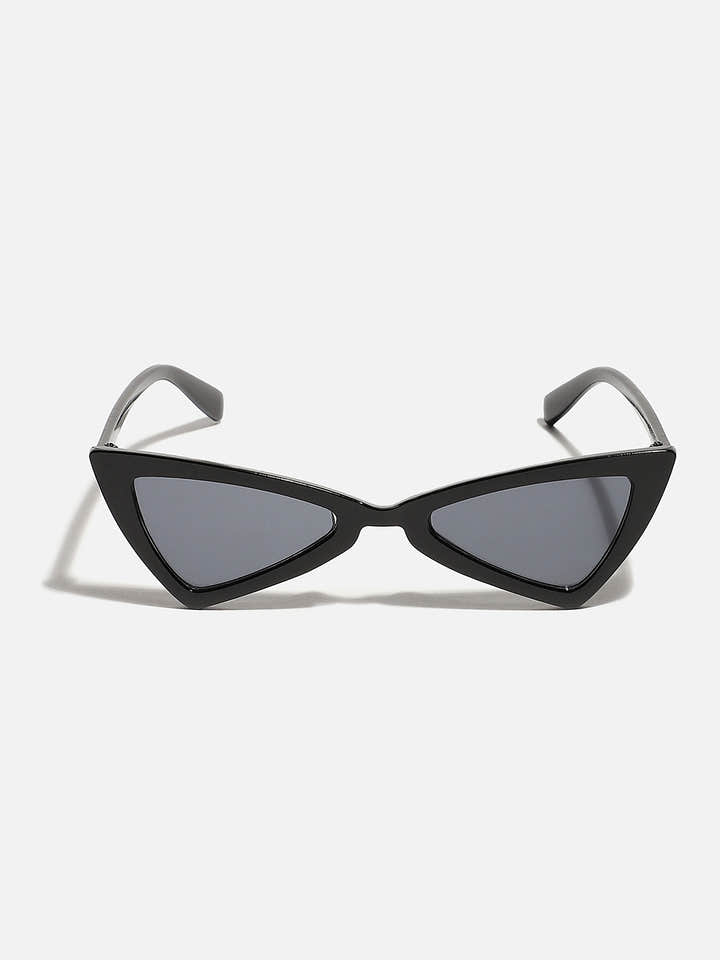 Black Frame Retro Sunglass