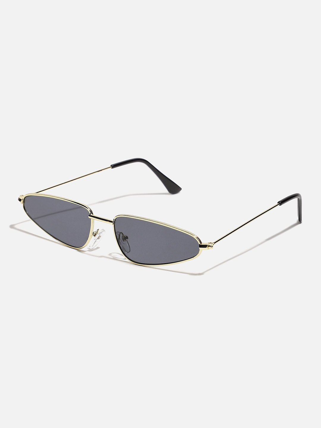 Black Frame Retro Sunglasses