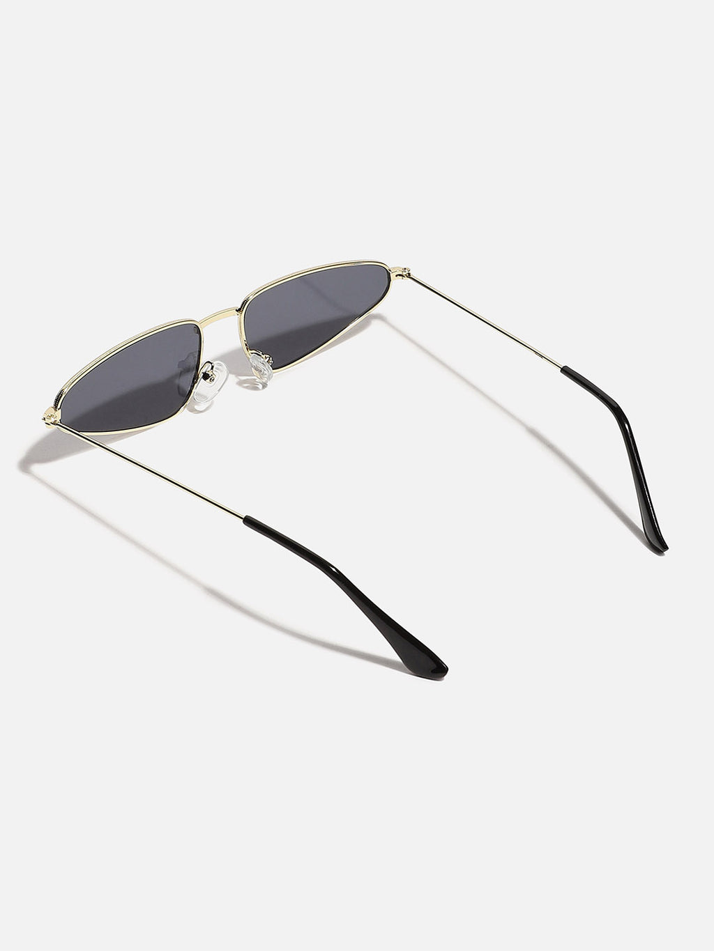 Black Frame Retro Sunglasses