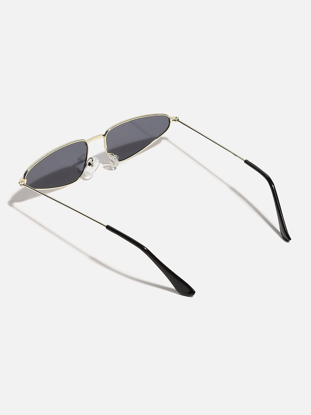 Black Frame Retro Sunglasses
