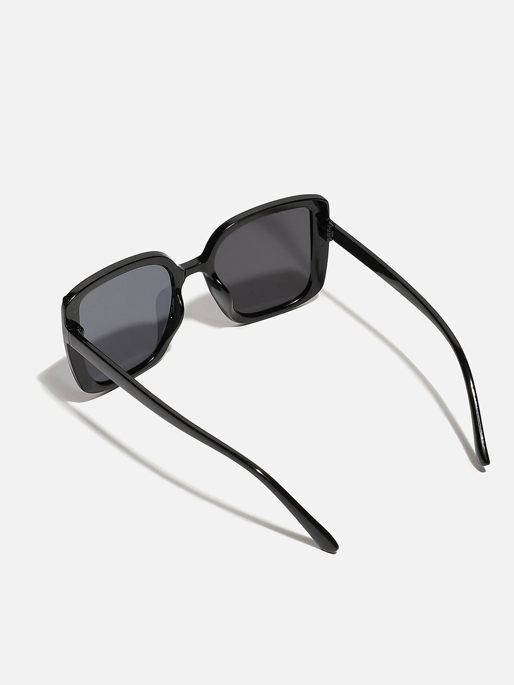 Tinted Lens Black Frame Oversized Sunglass