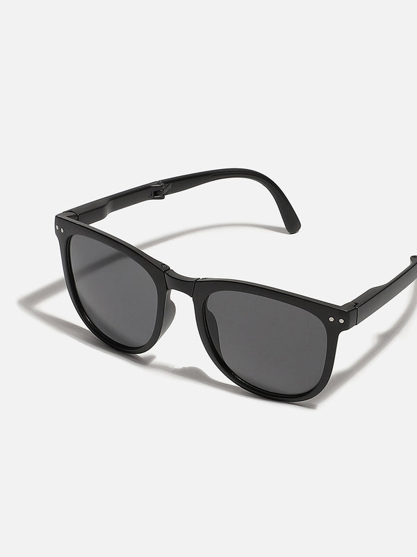 BLACK WAYFARER SUNGLASS