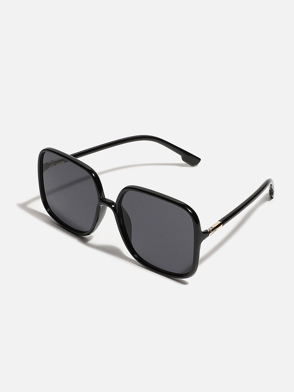 Black Rectangular Sunglass
