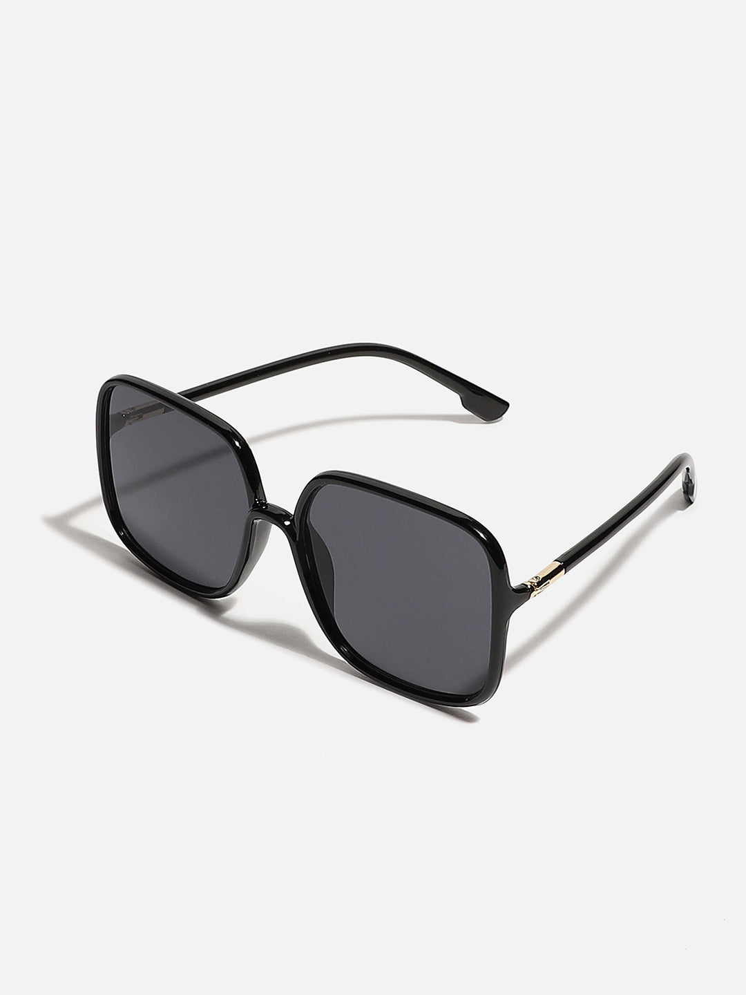 Black Rectangular Sunglass