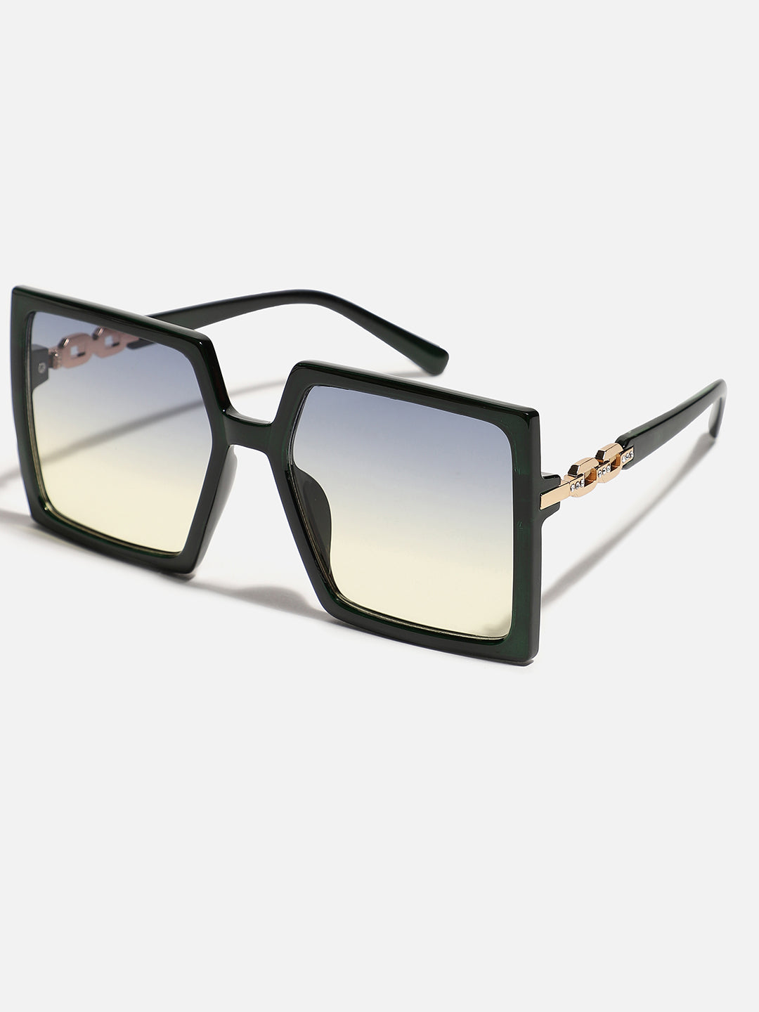 BLACK RECTANGULAR SUNGLASS