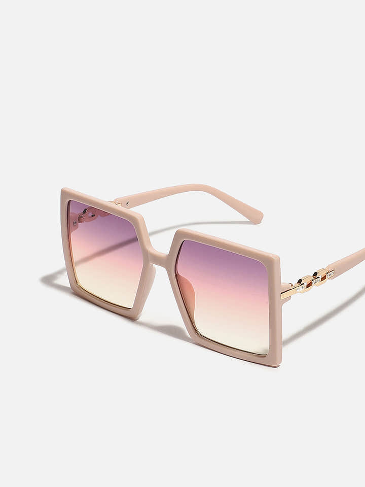 PINK RECTANGULAR SUNGLASS