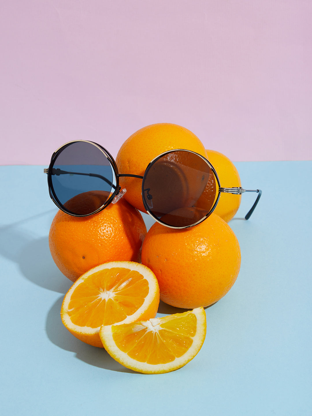 Black Round Sunglasses