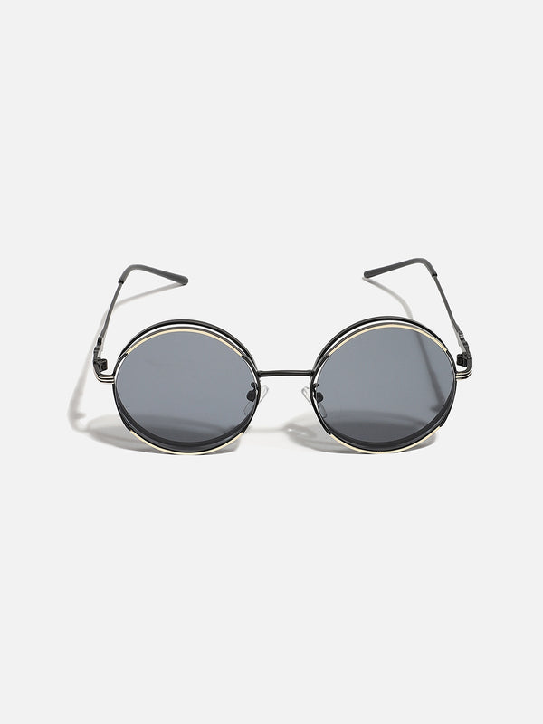 Black Round Sunglasses