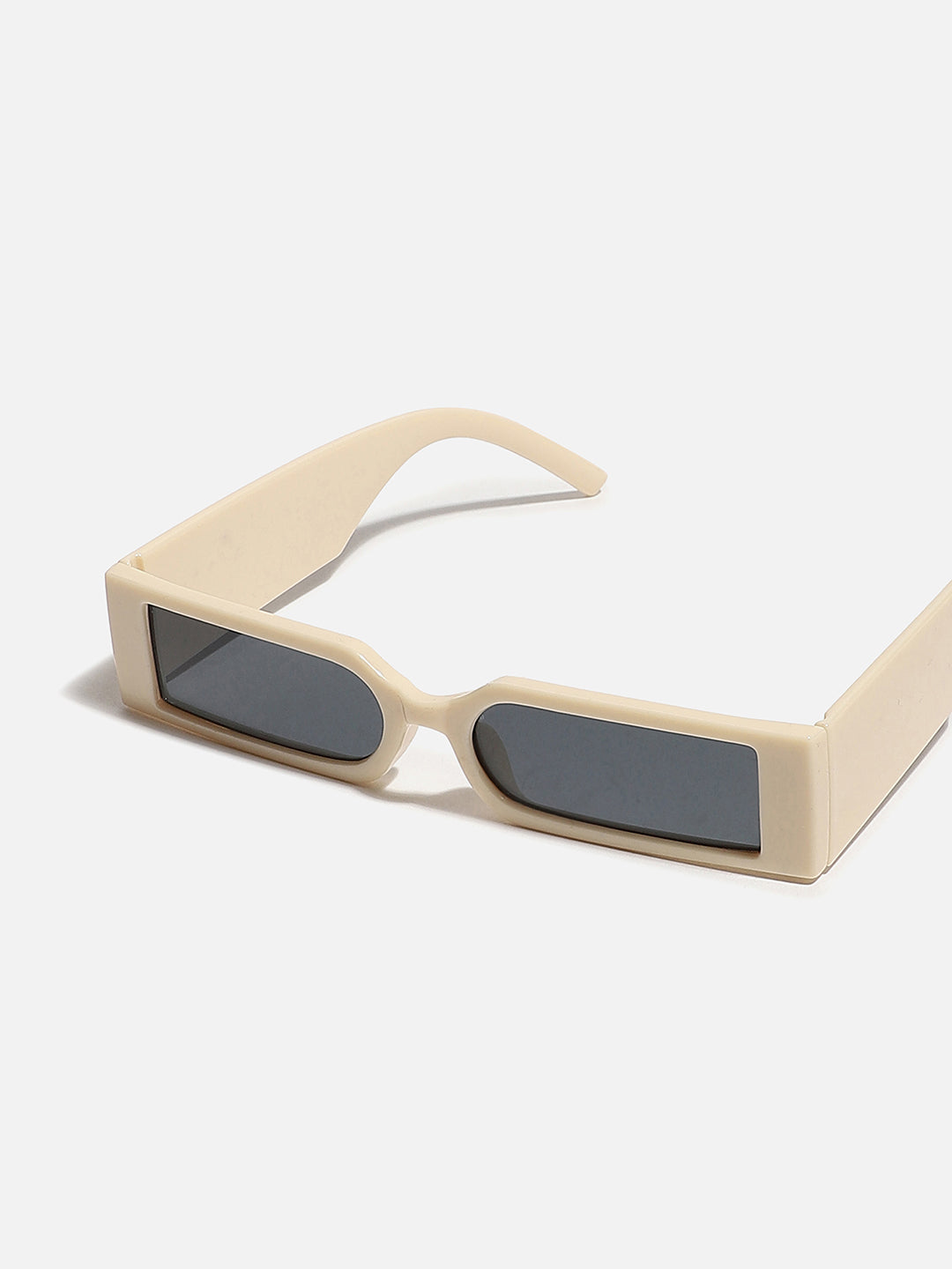 BEIGE RECTANGULAR SUNGLASS