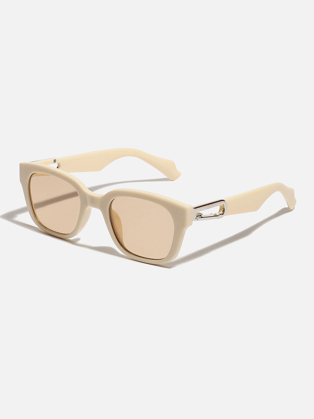 Beige Wayfarer Sunglass