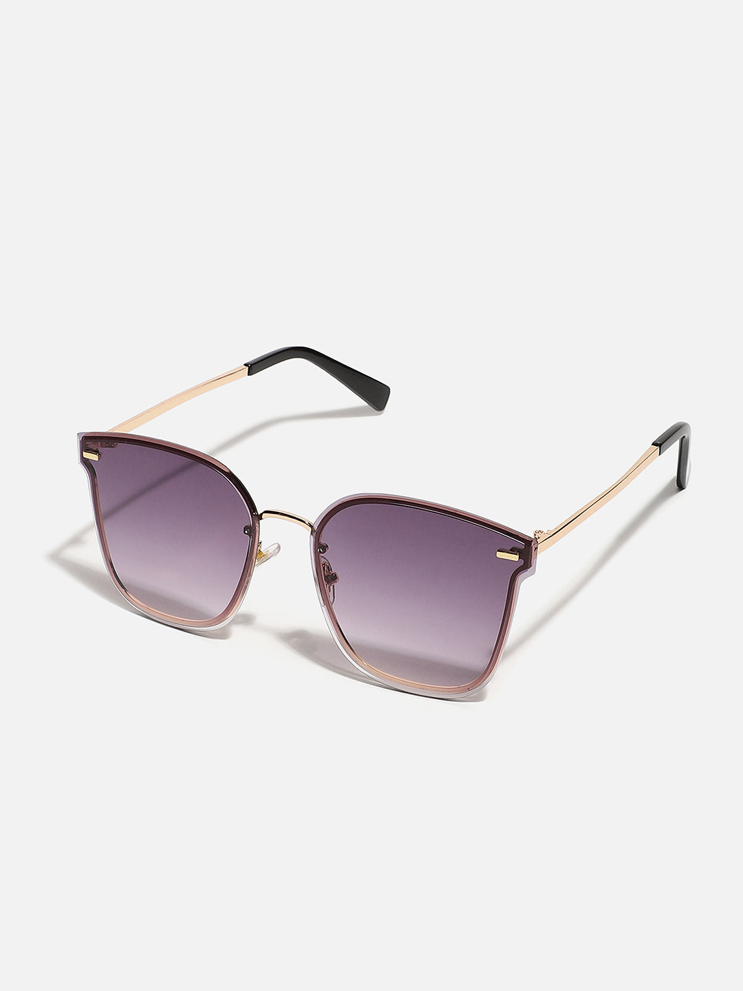 Gold Wayfarer Sunglass