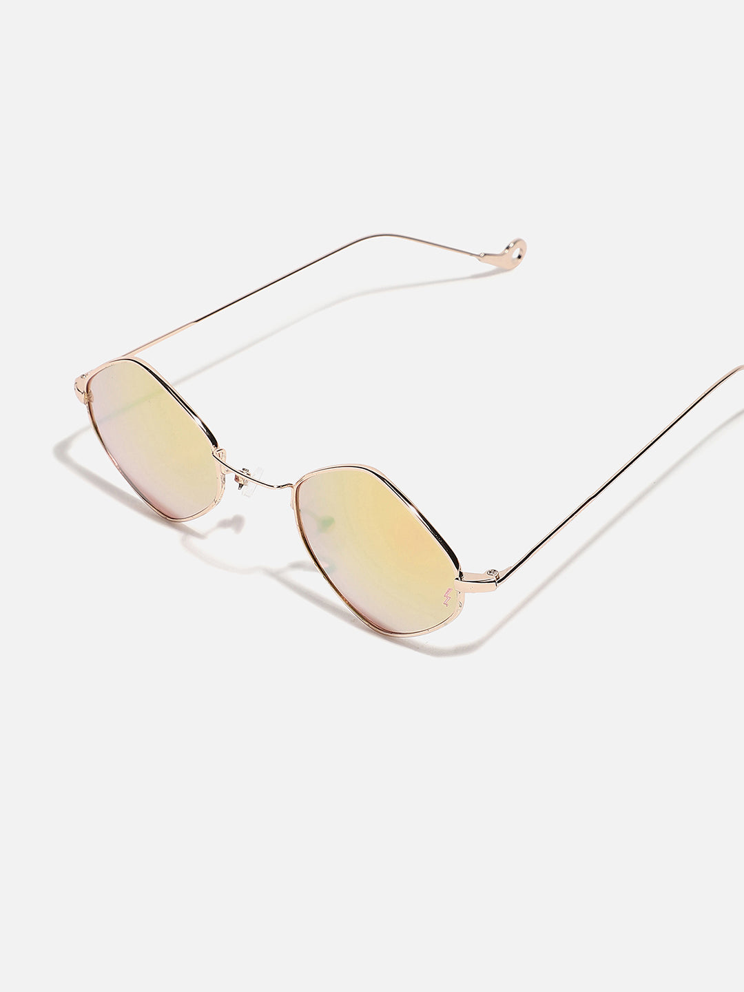 GOLD ROUND SUNGLASS