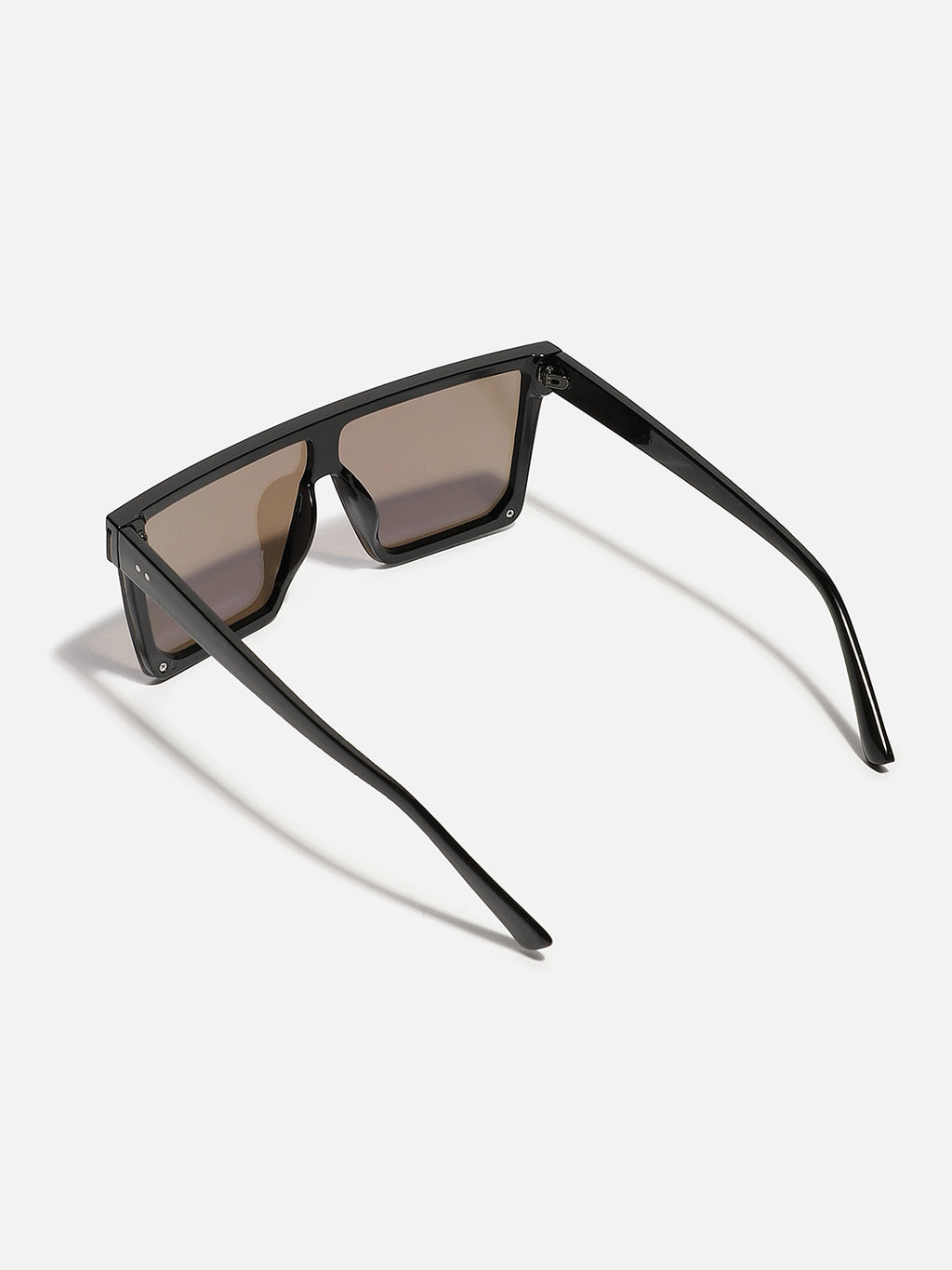 Tinted Lens Black Frame Oversized Sunglass